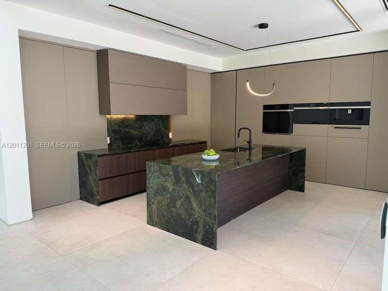 Furnished interior view inside a new home in , Miami (Image 17).