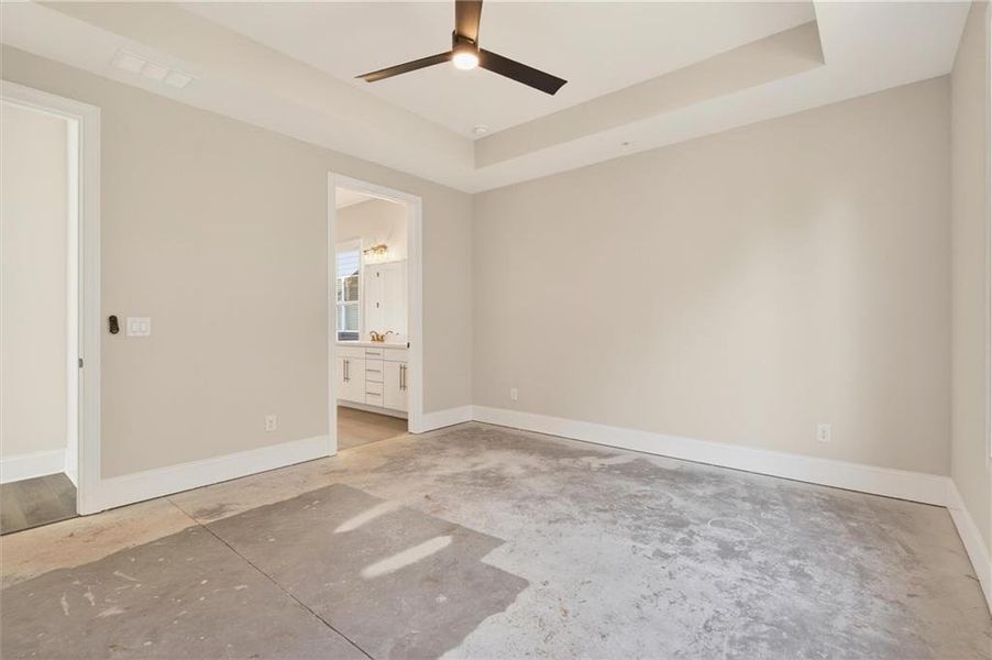 Spacious, unfurnished interior of a new home in The Reserve at Bells Ferry, Kennesaw (Image 36).