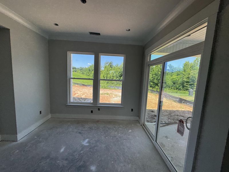 In-progress construction of a new home in The Meadows at Laurelbrook, Sherrills Ford, NC (Image 13). In-progress construction of a new home in The Meadows at Laurelbrook, Sherrills Ford, NC (Image 13).
