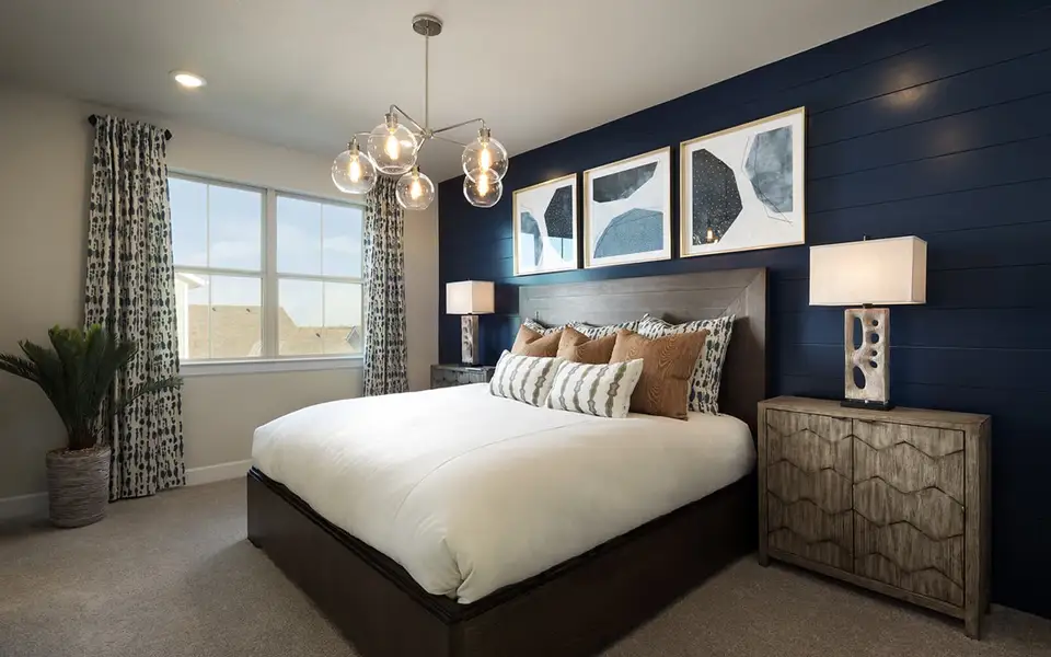 Furnished interior view inside a new home in Easton Park, Austin (Image 7).