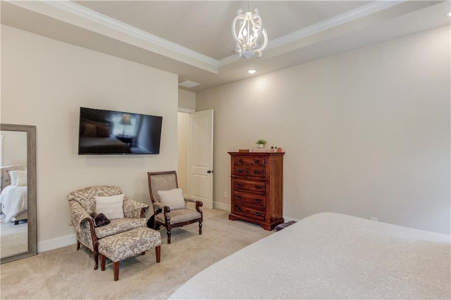 Furnished interior view inside a new home in , Social Circle (Image 24). Furnished interior view inside a new home in , Social Circle (Image 24).