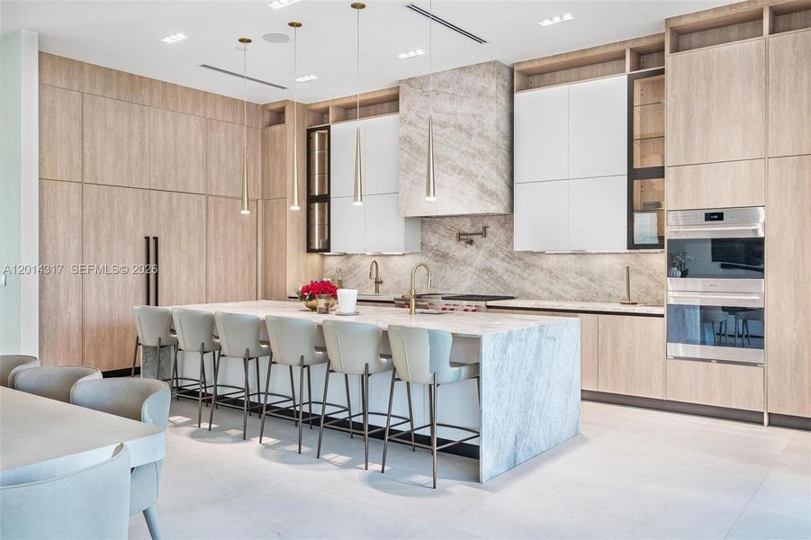 Furnished interior view inside a new home in , Surfside (Image 12).
