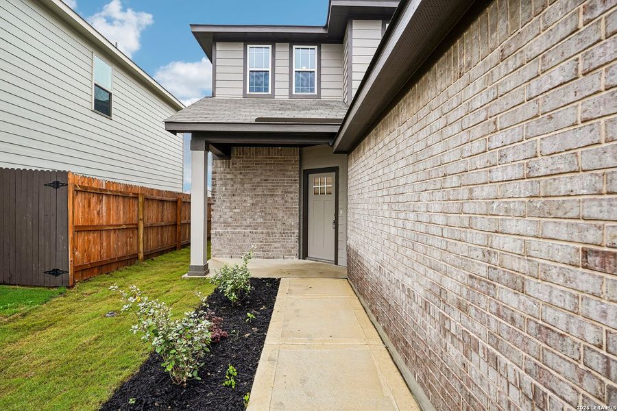 Exterior details and patio area of a home in Willow Point, San Antonio (Image 21). Exterior details and patio area of a home in Willow Point, San Antonio (Image 21).
