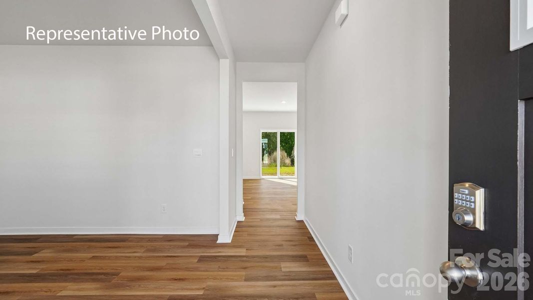 Spacious, unfurnished interior of a new home in Secrest Commons, Monroe (Image 26).