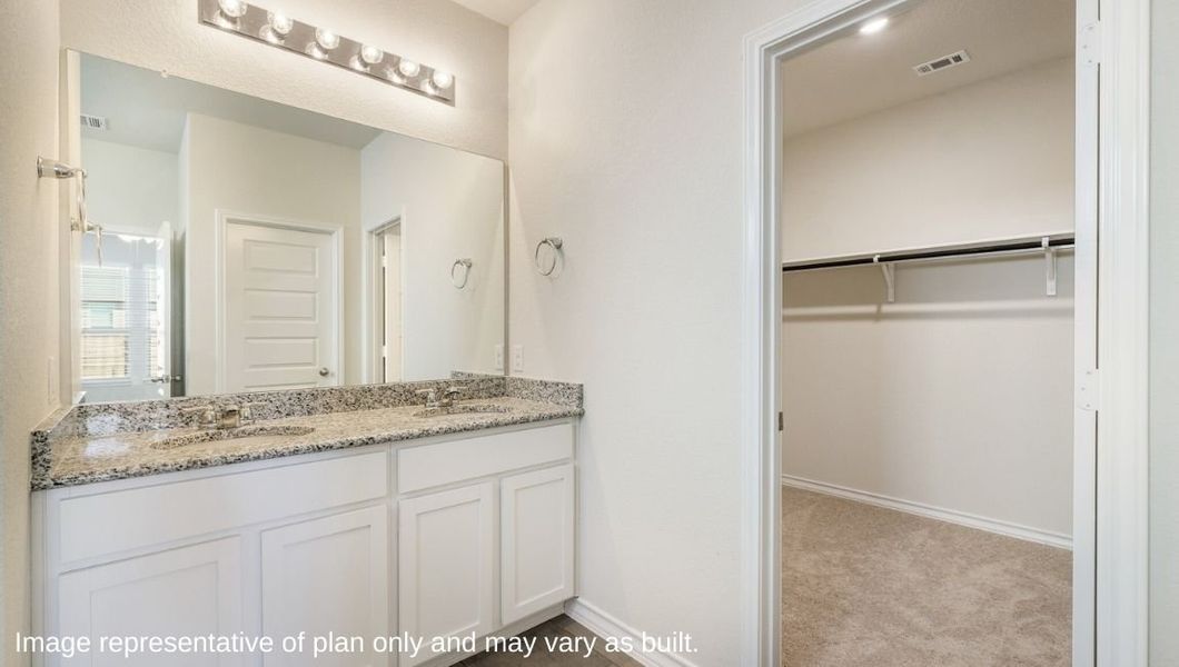 Representative furnished interior of a home built from the The Irvine by D.R. Horton in Veranda, San Antonio (Image 9).