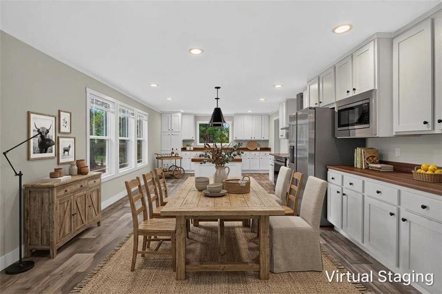 Furnished interior view inside a new home in , Waleska (Image 4).