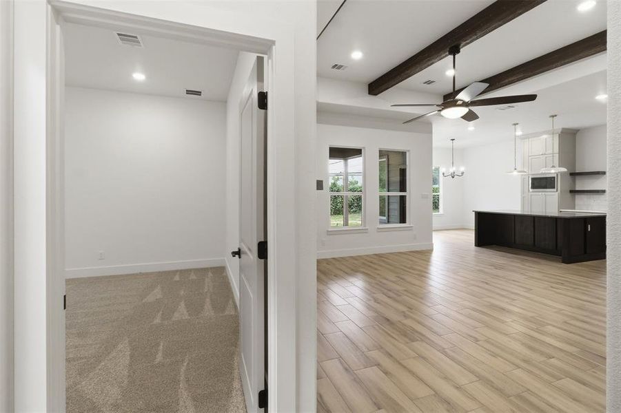 Spacious, unfurnished interior of a new home in , River Oaks (Image 23).