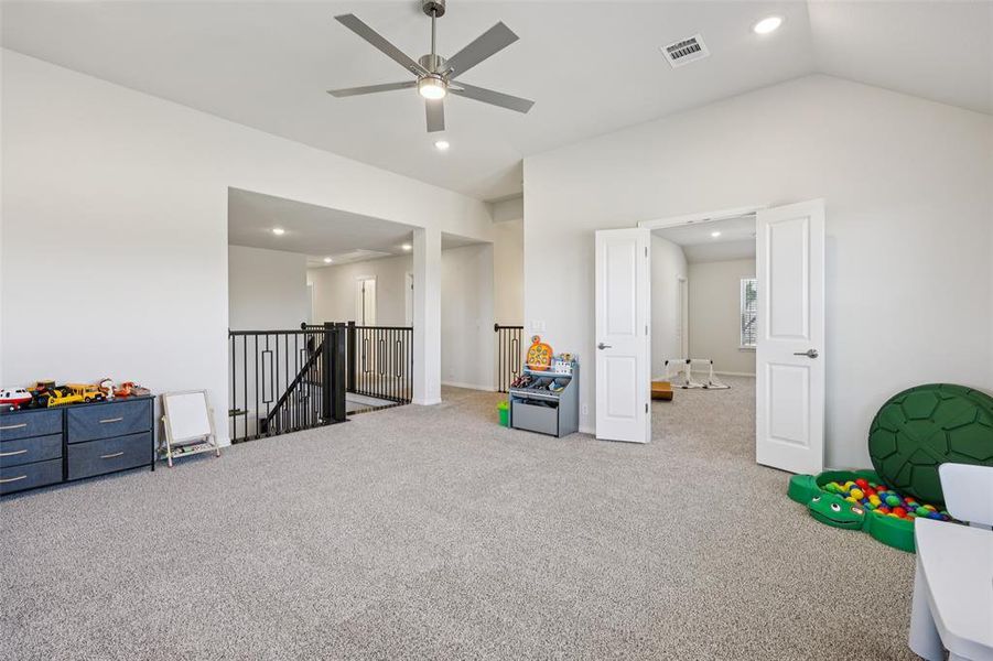 Furnished interior view inside a new home in Mockingbird Heights, Midlothian (Image 30).