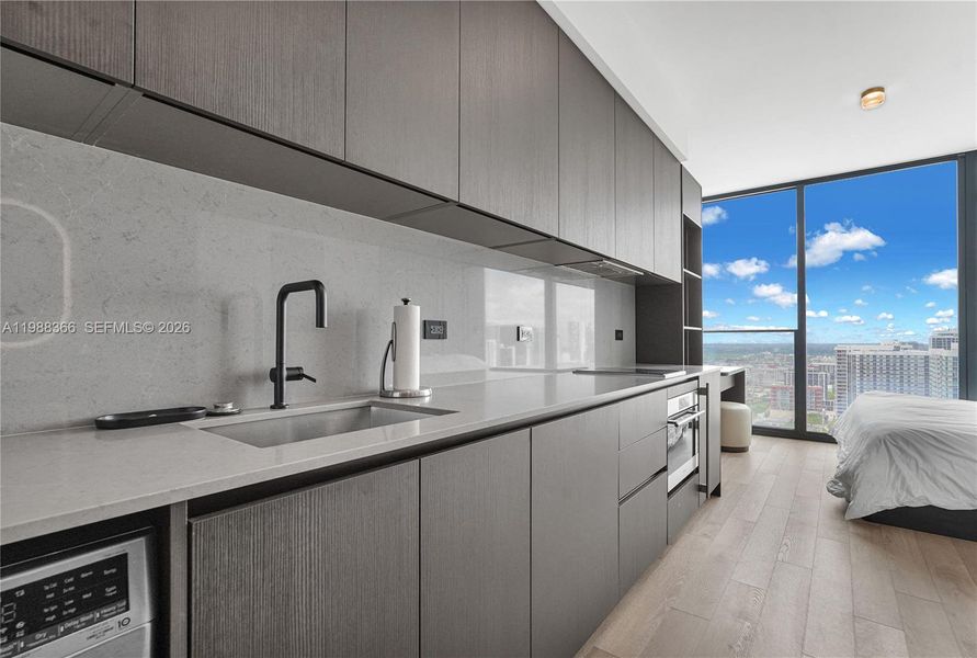 Furnished interior view inside a new home in , Miami (Image 7).
