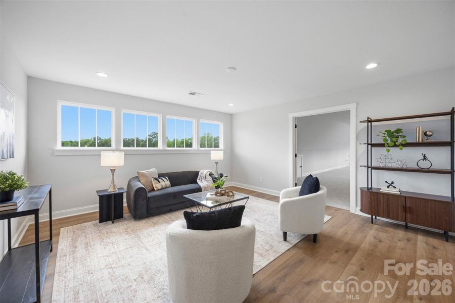 Furnished interior view inside a new home in , Lancaster (Image 35).