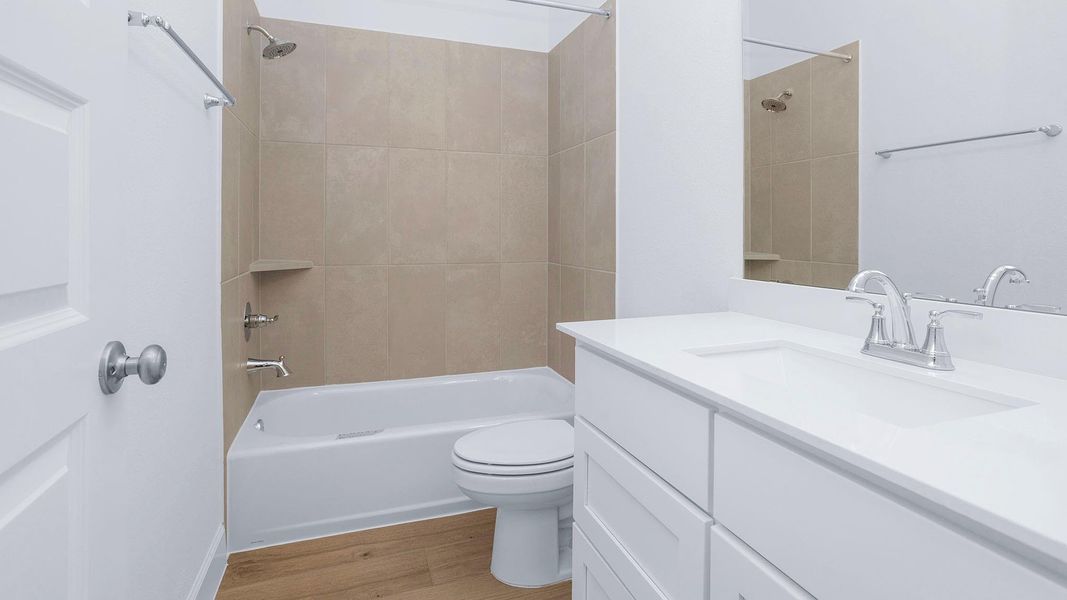 Furnished interior view inside a new home in Kresston, Montgomery (Image 6).
