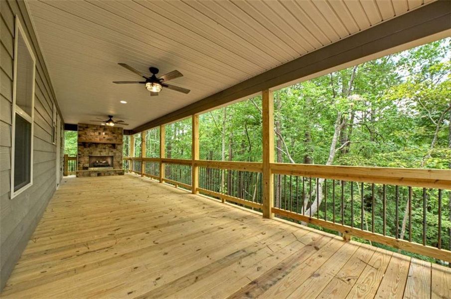 Exterior details and patio area of a home in , Ellijay (Image 17). Exterior details and patio area of a home in , Ellijay (Image 17).