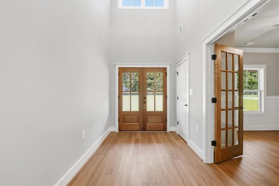 Spacious, unfurnished interior of a new home in , Monroe (Image 24). Spacious, unfurnished interior of a new home in , Monroe (Image 24).