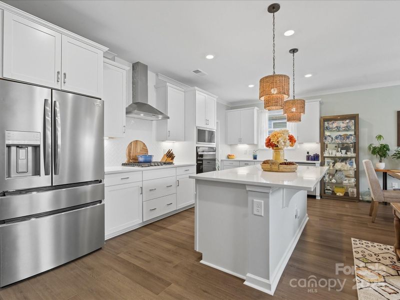 Furnished interior view inside a new home in Wilson Creek Classic Series, Indian Land (Image 9). Furnished interior view inside a new home in Wilson Creek Classic Series, Indian Land (Image 9).