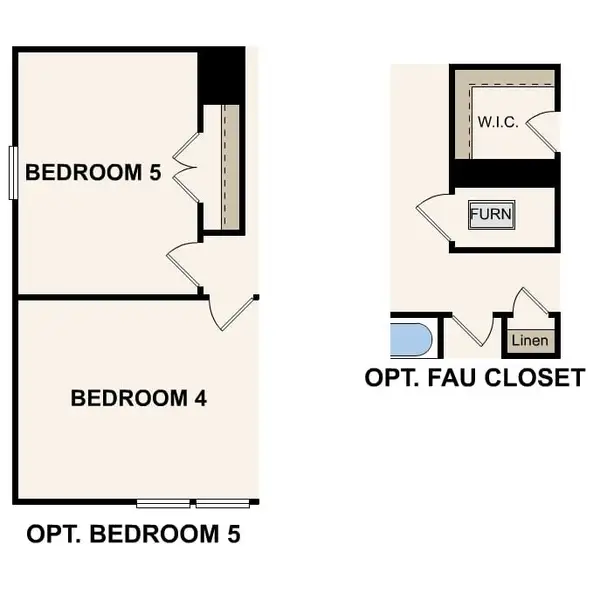 2D floor plan layout of this home in Hiddenbrooke, Seguin, TX (Image 5).