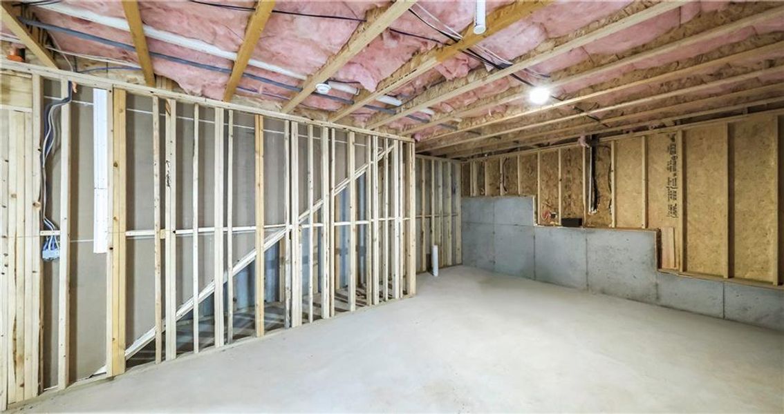 In-progress construction of a new home in , Bremen, GA (Image 46).
