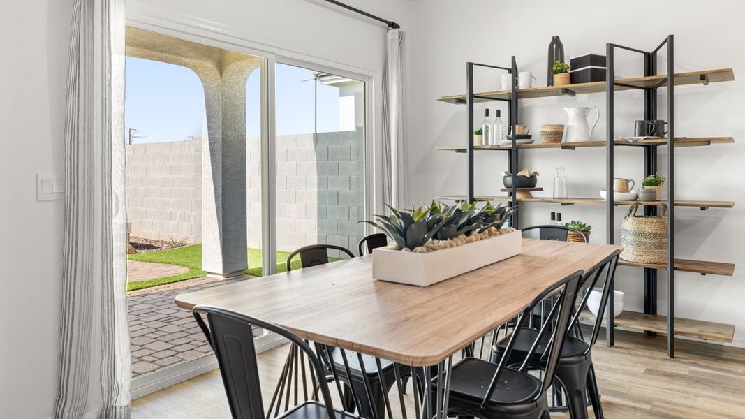 Furnished interior view inside a new home in Remington, Buckeye (Image 12). Furnished interior view inside a new home in Remington, Buckeye (Image 12).