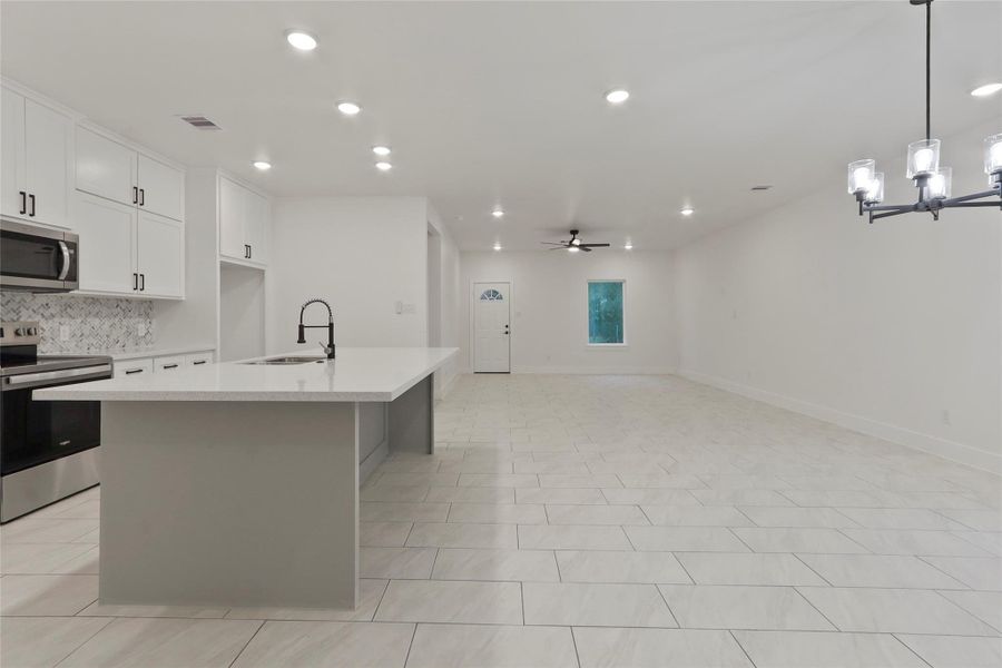 Furnished interior view inside a new home in , Prairie View (Image 9).