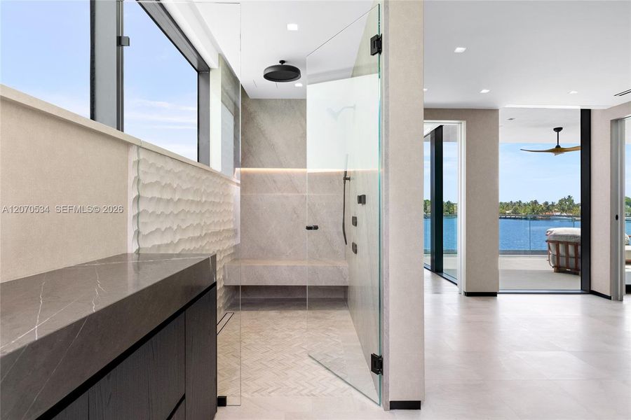 Furnished interior view inside a new home in , Fort Lauderdale (Image 31).