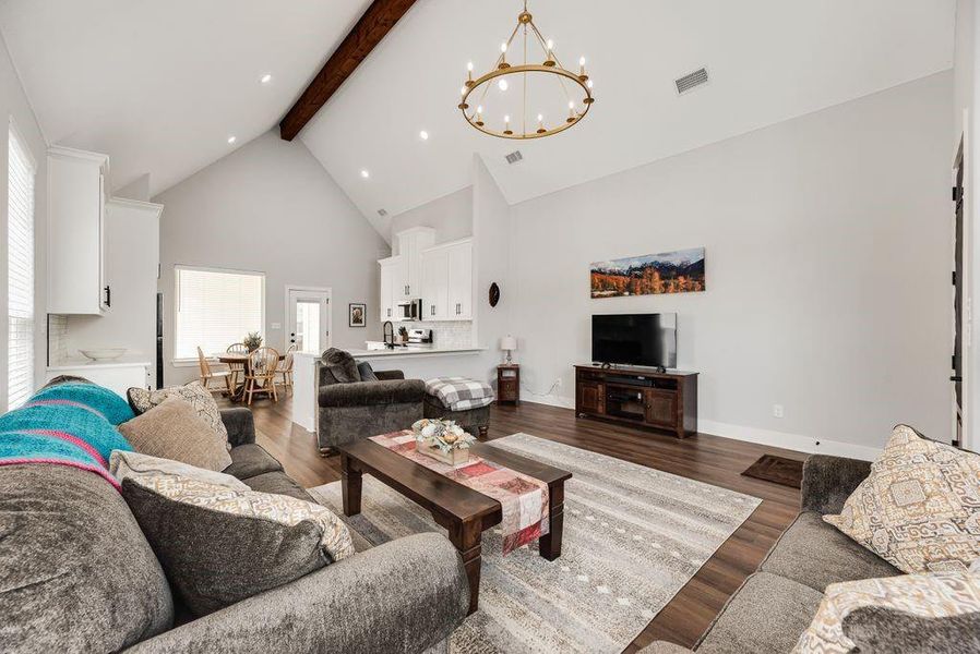 Furnished interior view inside a new home in , Tom Bean (Image 13).