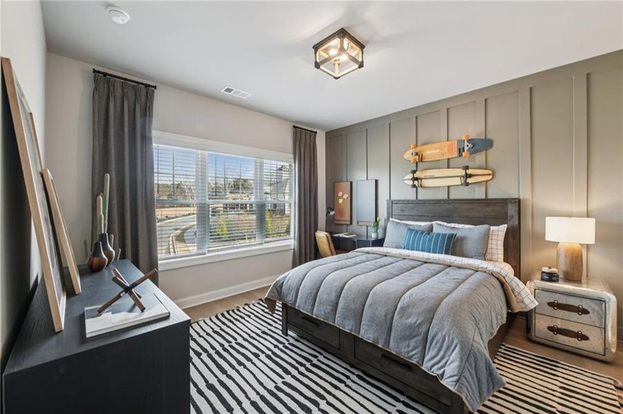 Furnished interior view inside a new home in Palisades Single Family, Cumming (Image 33).