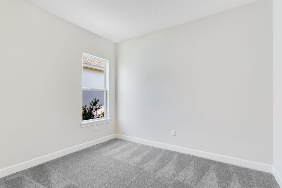 Representative unfurnished interior of a home built from the Letizia by Taylor Morrison in Esplanade at Center Lake Ranch, St. Cloud (Image 28).