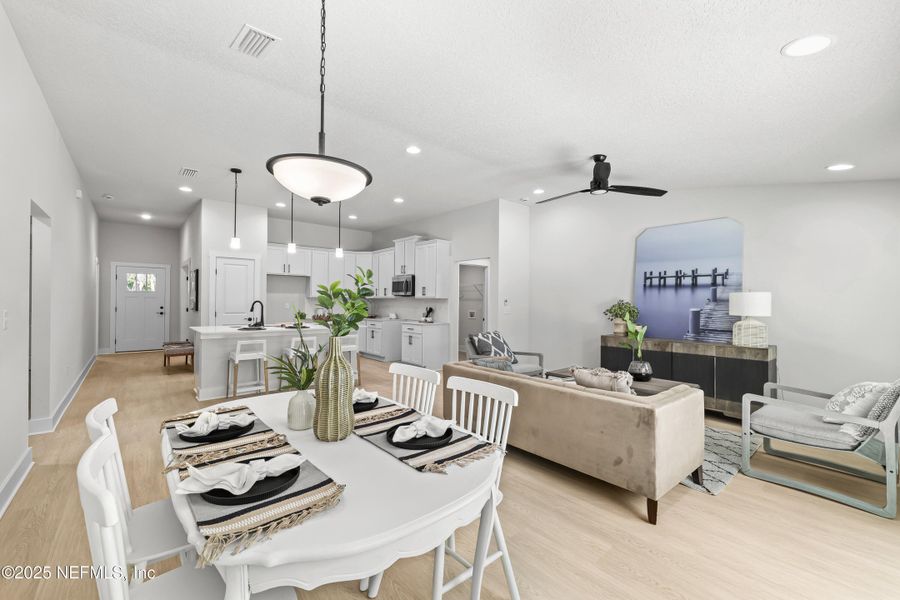 Furnished interior view inside a new home in , Middleburg (Image 15). Furnished interior view inside a new home in , Middleburg (Image 15).