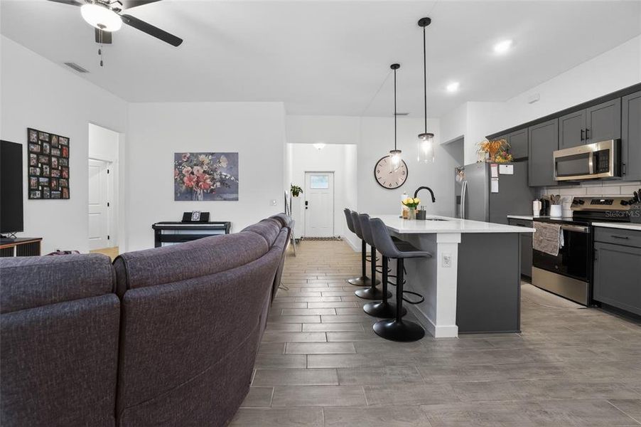 Furnished interior view inside a new home in , Port Charlotte (Image 36).