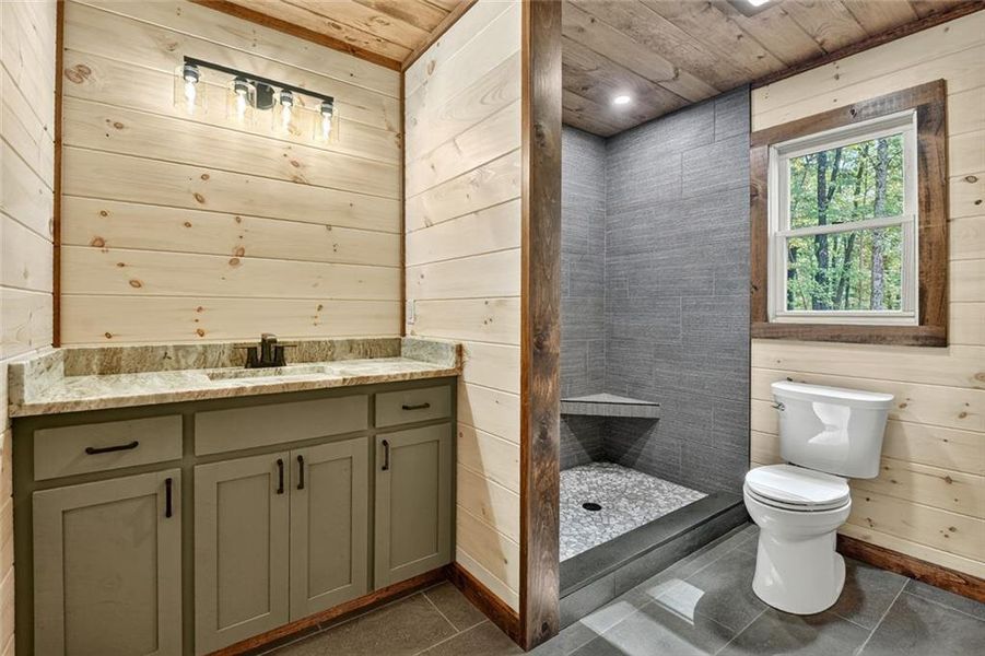 Furnished interior view inside a new home in , Morganton (Image 11).