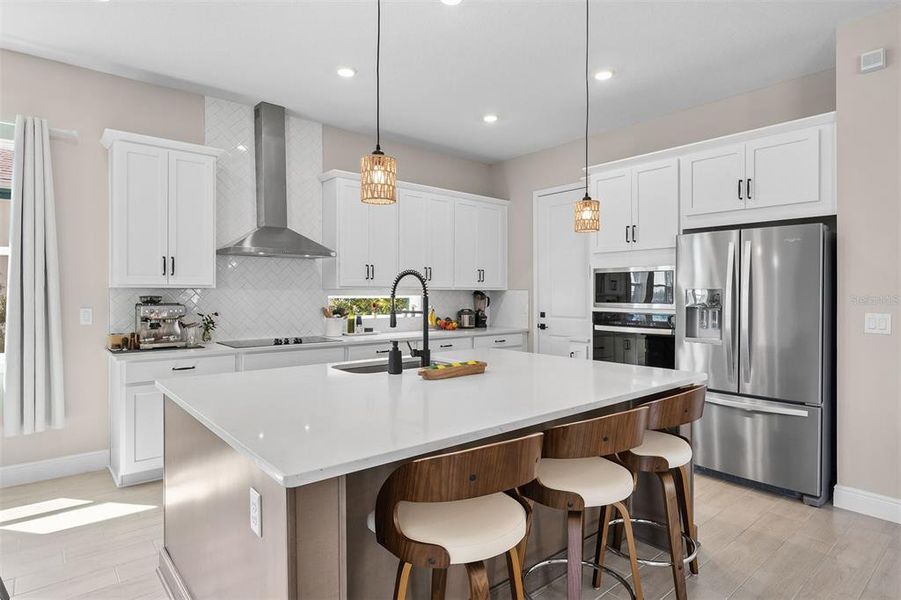 Furnished interior view inside a new home in Laureate Park, Orlando (Image 32).