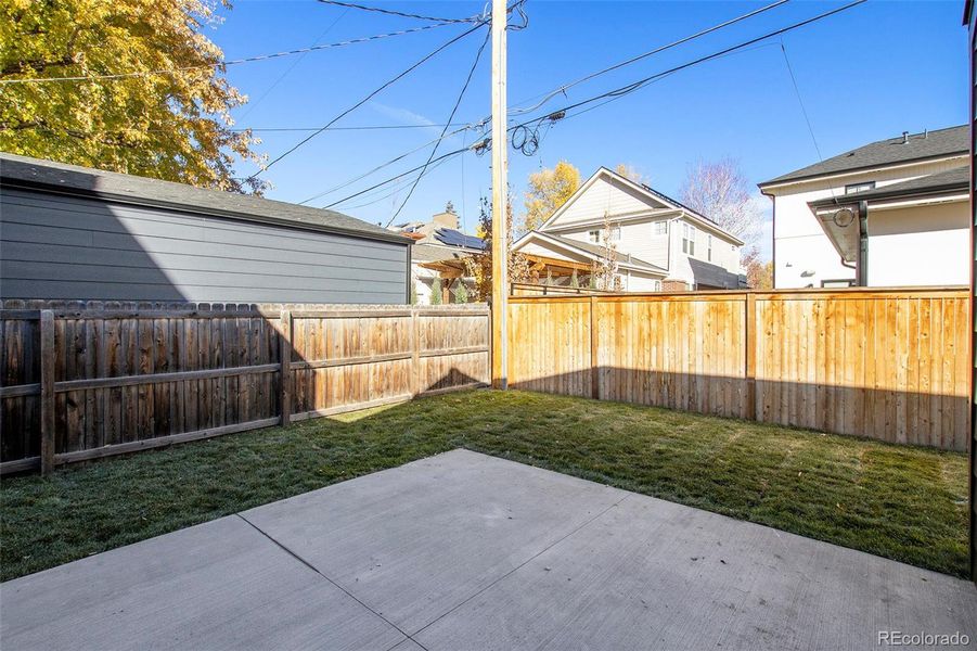 Exterior details and patio area of a home in , Denver (Image 27).
