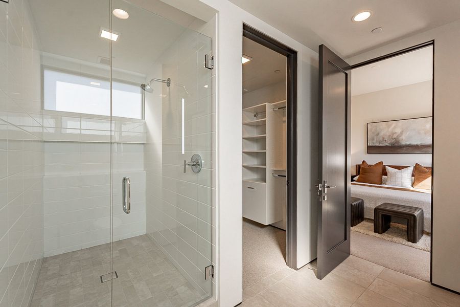 Furnished interior view inside a new home in Village at Seven Desert Mountain, Scottsdale (Image 32).