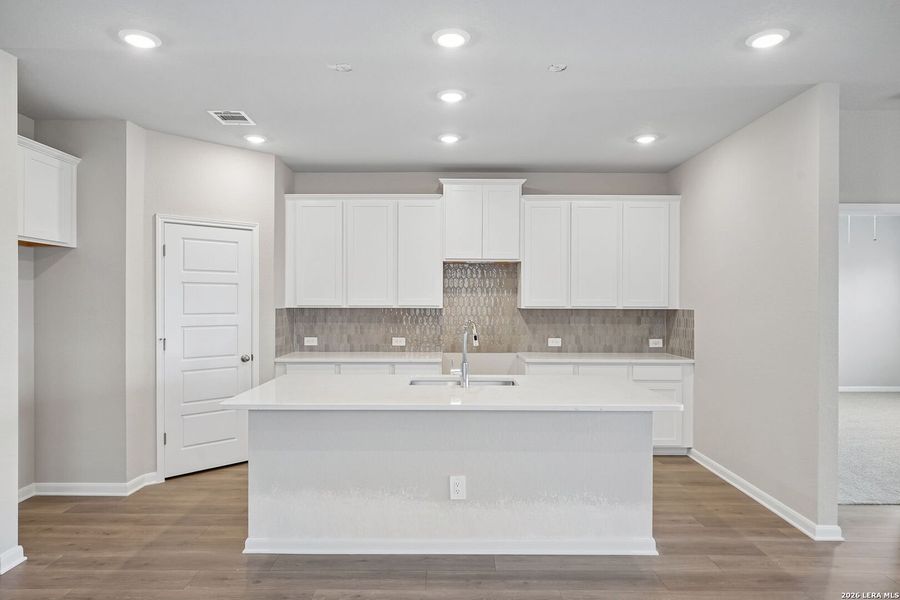 Furnished interior view inside a new home in Remington Ranch, San Antonio (Image 11).