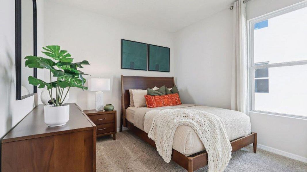 Furnished interior view inside a new home in Hawthorne Ranch, Lakeland (Image 26).