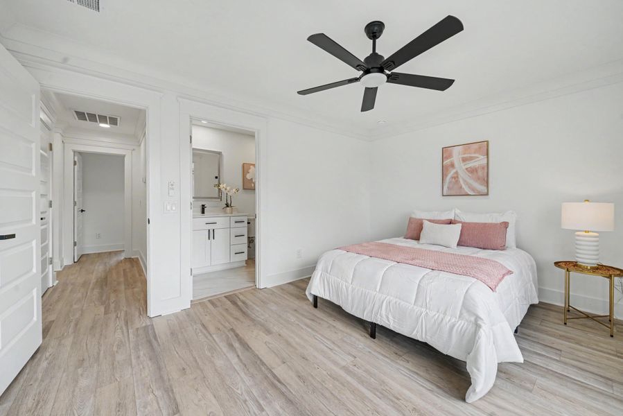 Furnished interior view inside a new home in , North Charleston (Image 22). Furnished interior view inside a new home in , North Charleston (Image 22).