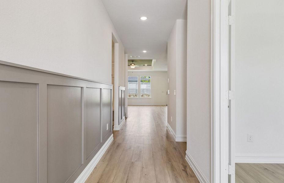 Spacious, unfurnished interior of a new home in Treeline, Justin (Image 21).