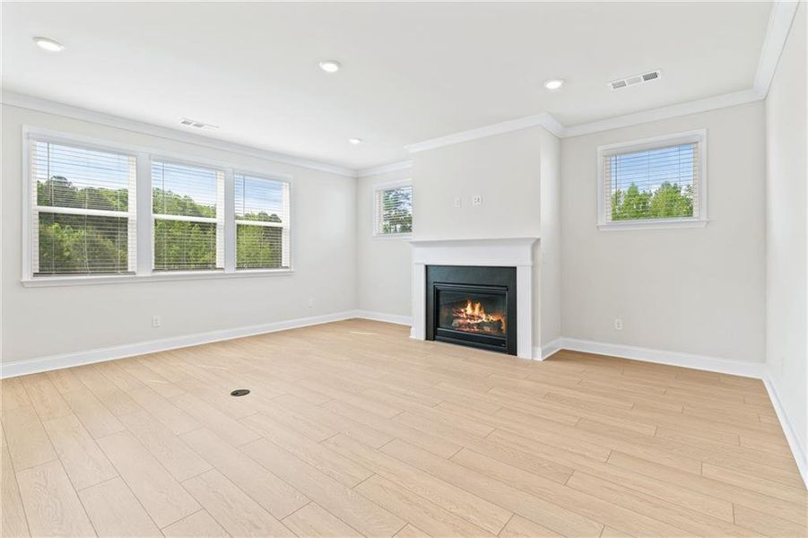 Spacious, unfurnished interior of a new home in , Lawrenceville (Image 49).