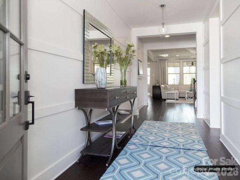 Furnished interior view inside a new home in , Fort Mill (Image 22).