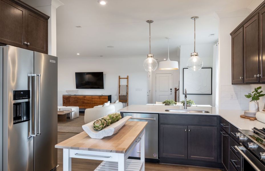 Beautiful Open Kitchen