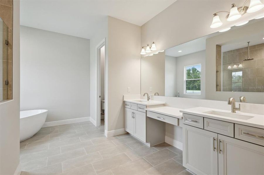 Furnished interior view inside a new home in Hidden Lakes, Brandon (Image 5).