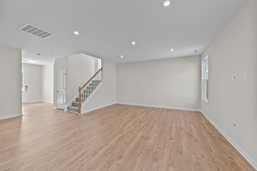 Representative unfurnished interior of a home built from the The Maple by Chesapeake Homes in Highgate, Clayton (Image 19). Representative unfurnished interior of a home built from the The Maple by Chesapeake Homes in Highgate, Clayton (Image 19).