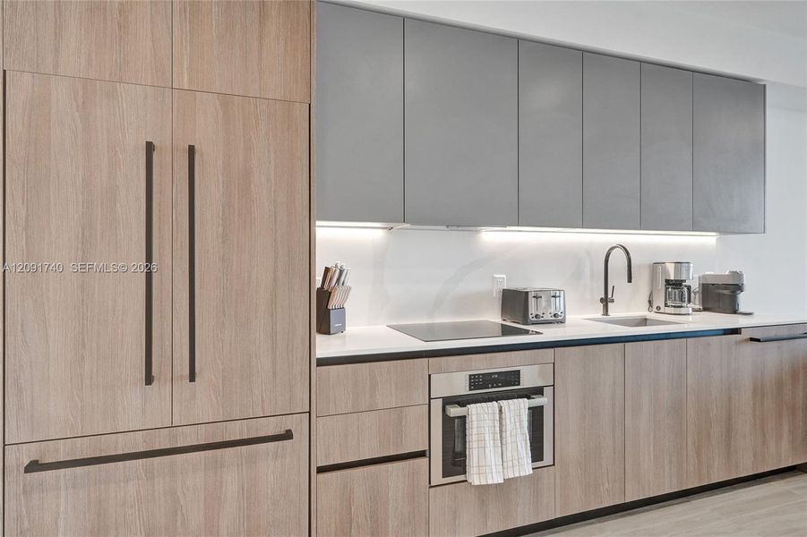 Close-up of interior finishes inside a home in , Miami Beach (Image 15).