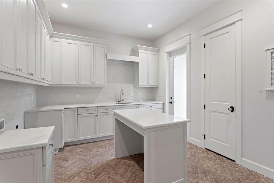 Furnished interior view inside a new home in , Tampa (Image 18).