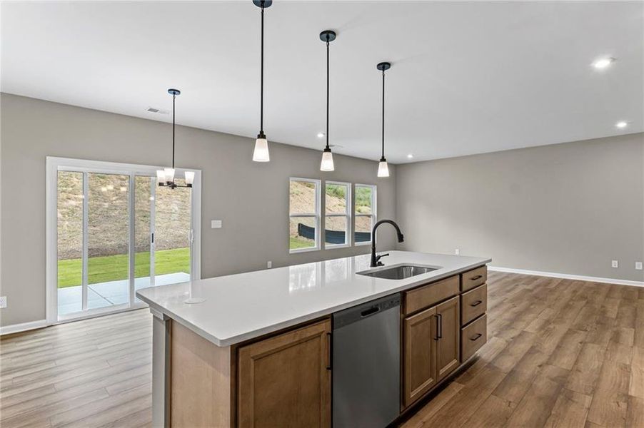 Furnished interior view inside a new home in Sage Woods, Dallas (Image 8).