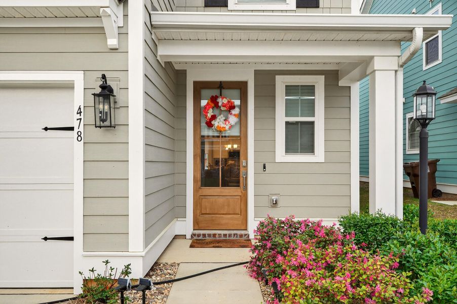 Exterior details and patio area of a home in , Moncks Corner (Image 2). Exterior details and patio area of a home in , Moncks Corner (Image 2).