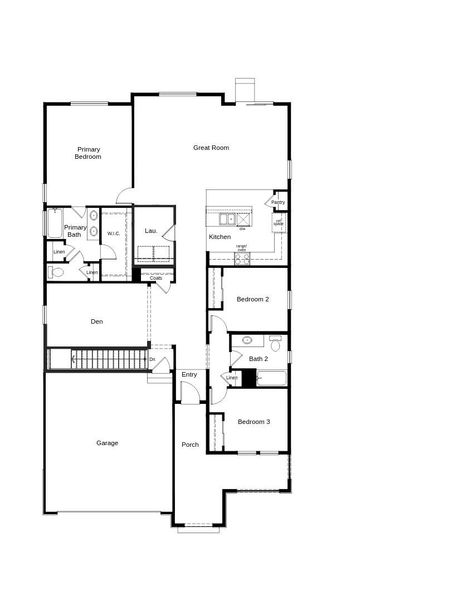 2D floor plan layout of this home in Murphy Creek Reserve, Aurora, CO (Image 2). 2D floor plan layout of this home in Murphy Creek Reserve, Aurora, CO (Image 2).