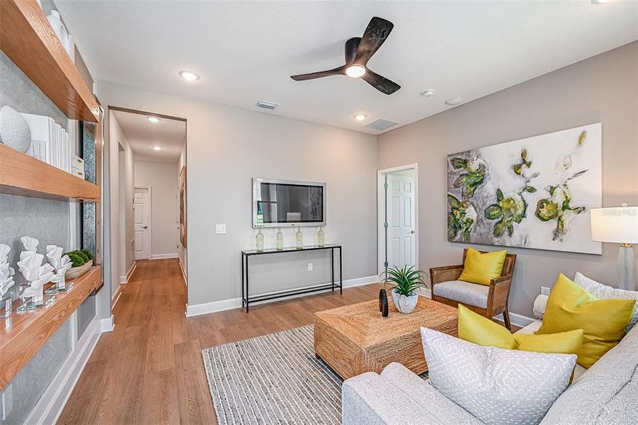 Furnished interior view inside a new home in , Kissimmee (Image 7).