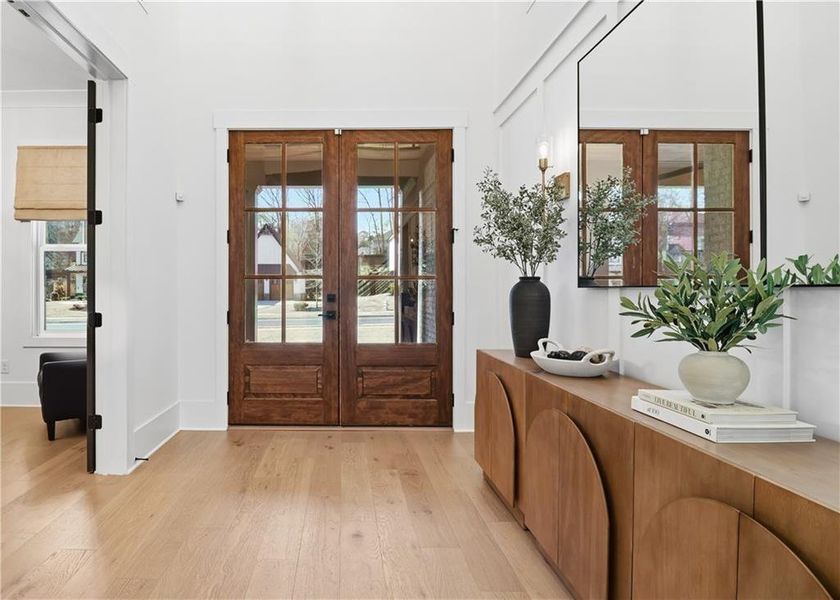 Furnished interior view inside a new home in , Woodstock (Image 39).
