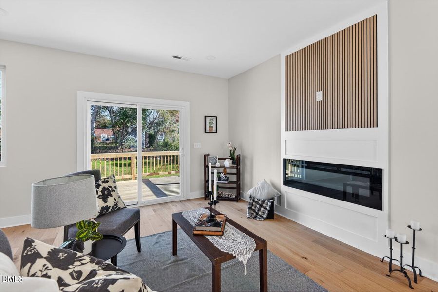 Sliding Doors out from the Living Room Sliding Doors out from the Living Room