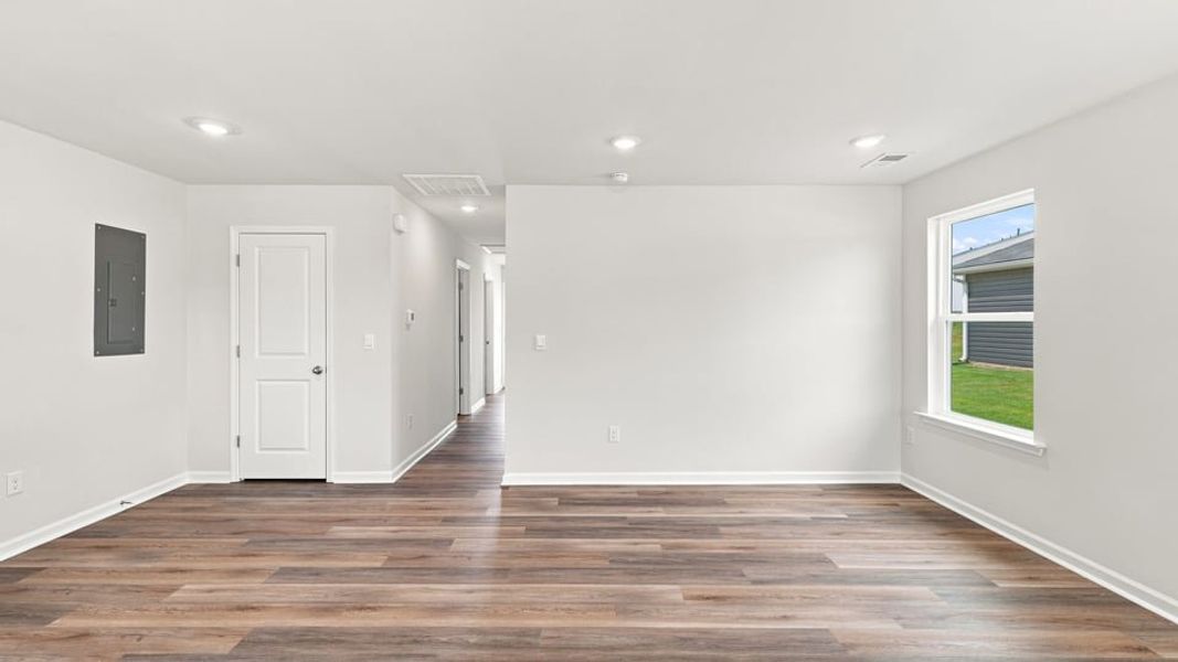 Spacious, unfurnished interior of a new home in Village 3, Woodruff (Image 14).